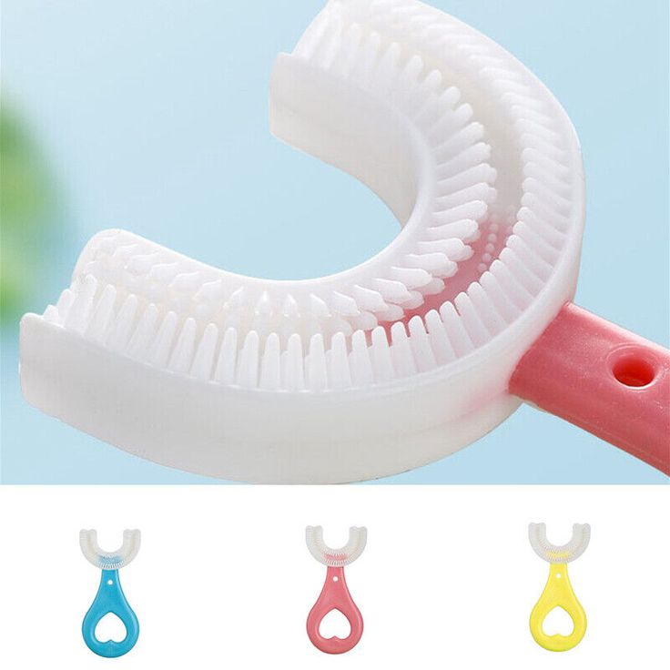 2 pice U-Shaped Toothbrush for Children