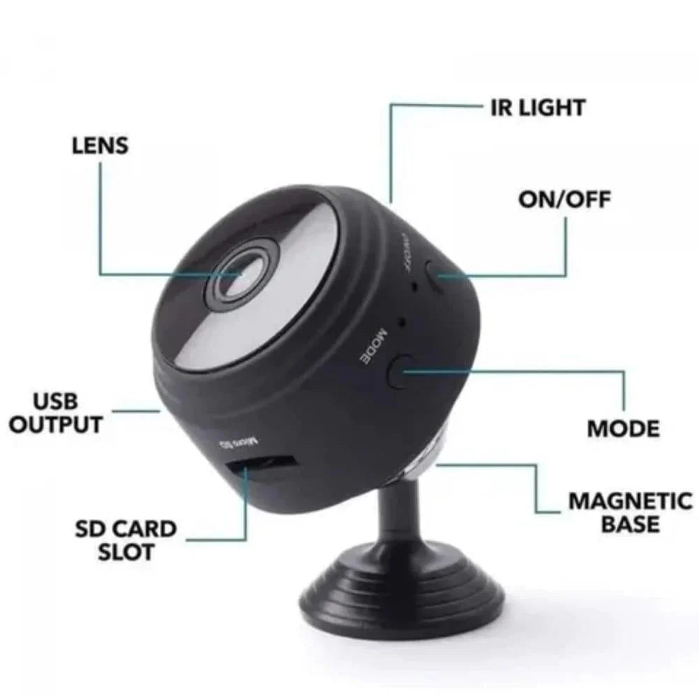 WiFi Mini Security Camera HD 1080P